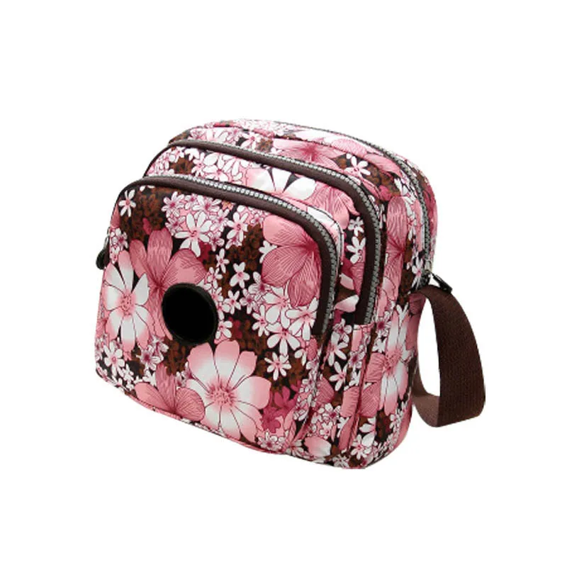 Новые модные холщовые женские сумки через плечо с цветочным принтом 88 WML99|fashion