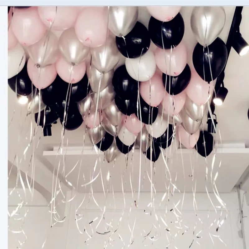 100pcs/lots wholesales 10inch 1.5g Round latex balloons birthday wedding party Gold balloon Pearlized color | Дом и сад
