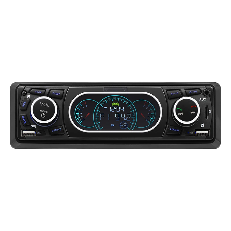 Black NoEnName_Null SWM 8809 стерео аудио пульт дистанционного управления mp3-плеер 1 Din AUX/TF/USB FM Bluetooth автомобильный Радио автомобильный mp3-плеер - Цвет: Black