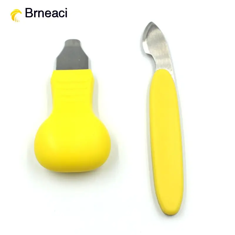 Brneaci 2 in 1 LCD Screen Opening Tools Stainless Steel Pry Blade With Plastic Handle for iphone Repair Tool Инструменты