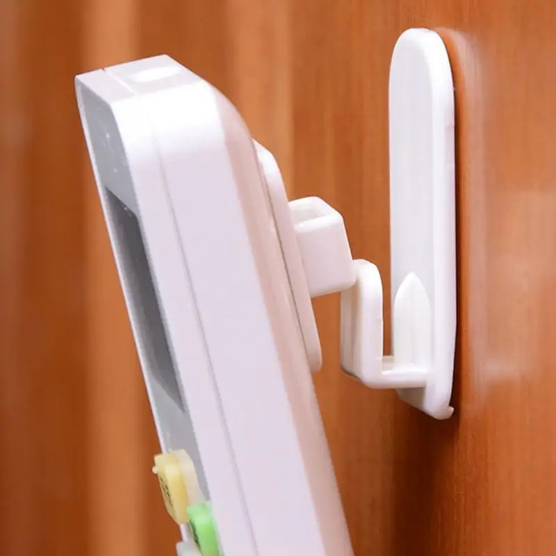 2 шт./партия Белый АБС пластик пульт дистанционного управления подвесные крючки