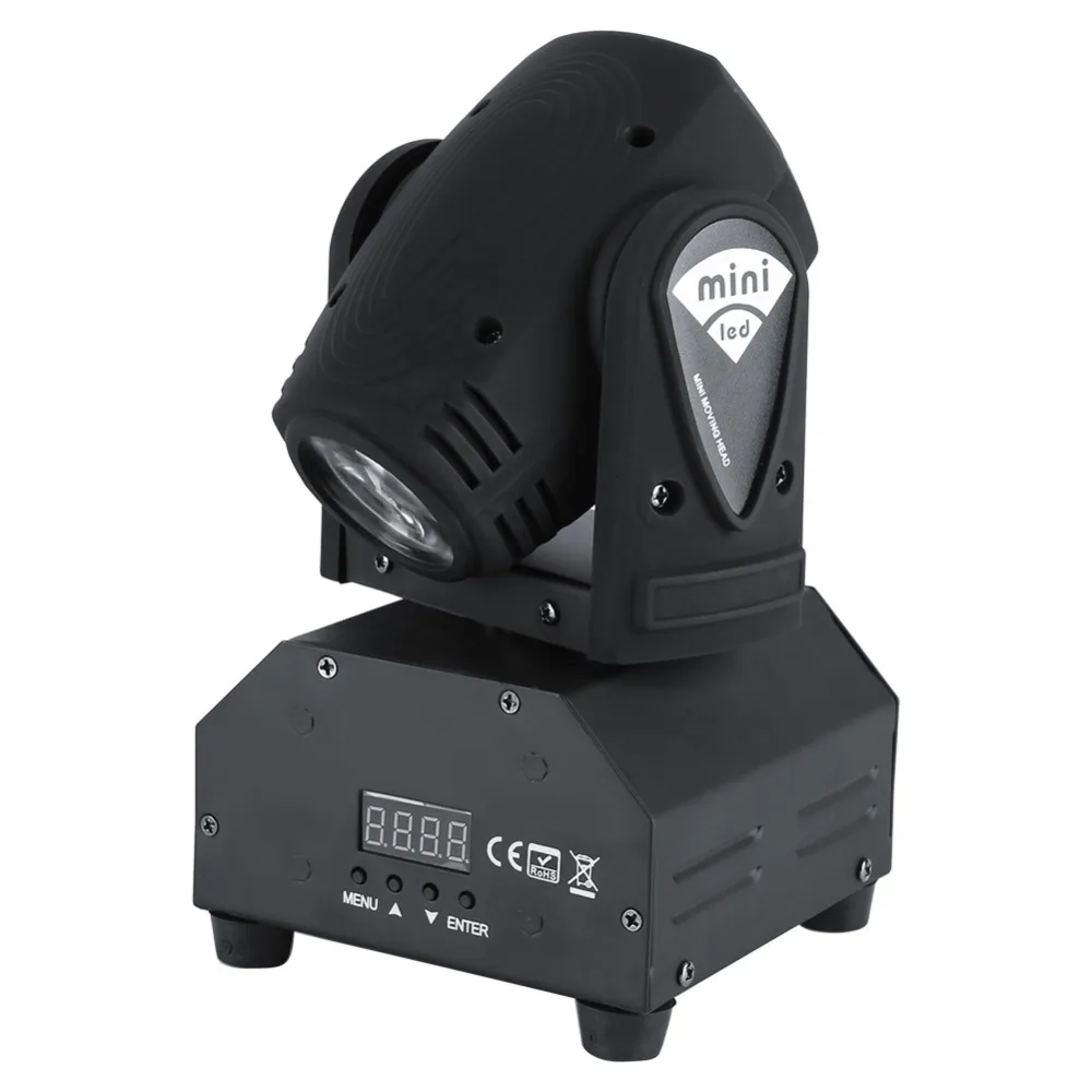 2 шт./лот 50 Вт LED RGBW Moving Head сценический свет DMX512 Дискотека DJ вечерние световые