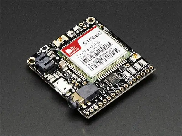 2542 RF средства разработки FONA 808 Мини сотовый GSM + GPS разрыв|gps breakout|mini cellulare gsmgsm breakout |