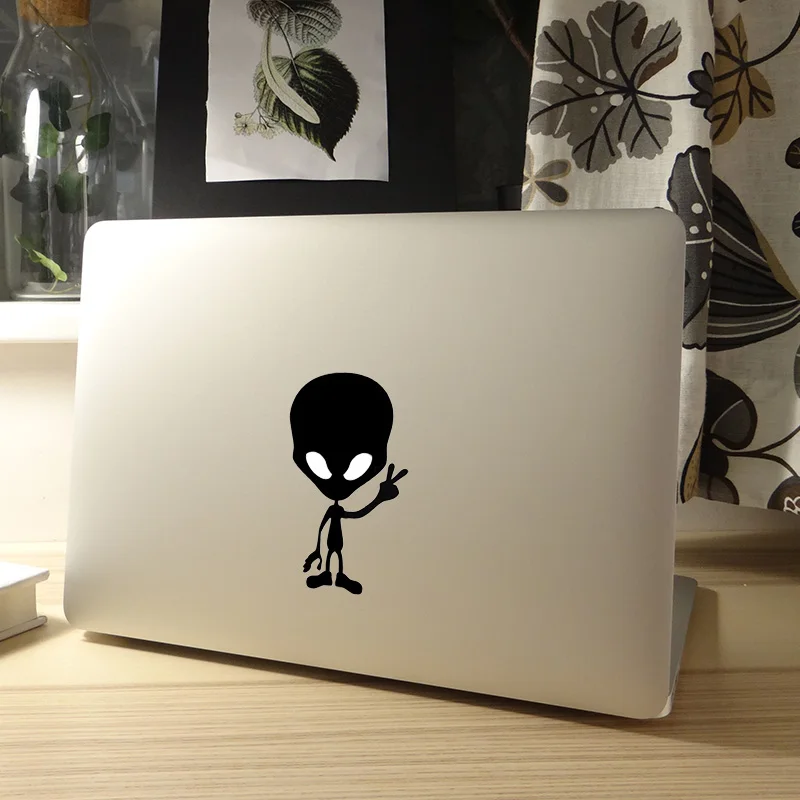 Симпатичная маленькая наклейка для ноутбука Mars ET Alien Apple Macbook Pro Air Retina 11 &quot12&quot 13