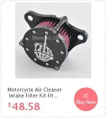 Черный дым 4," 7" 10," волна лобового стекла подходит для Harley Touring FLHT FLHX-up