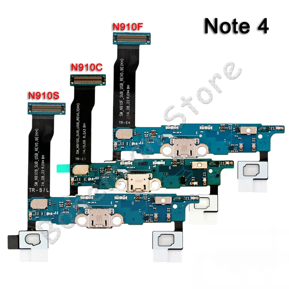 Usb-порт док-станция зарядный ленточный гибкий кабель для Samsung Galaxy Note 4 N910F N910C N910G