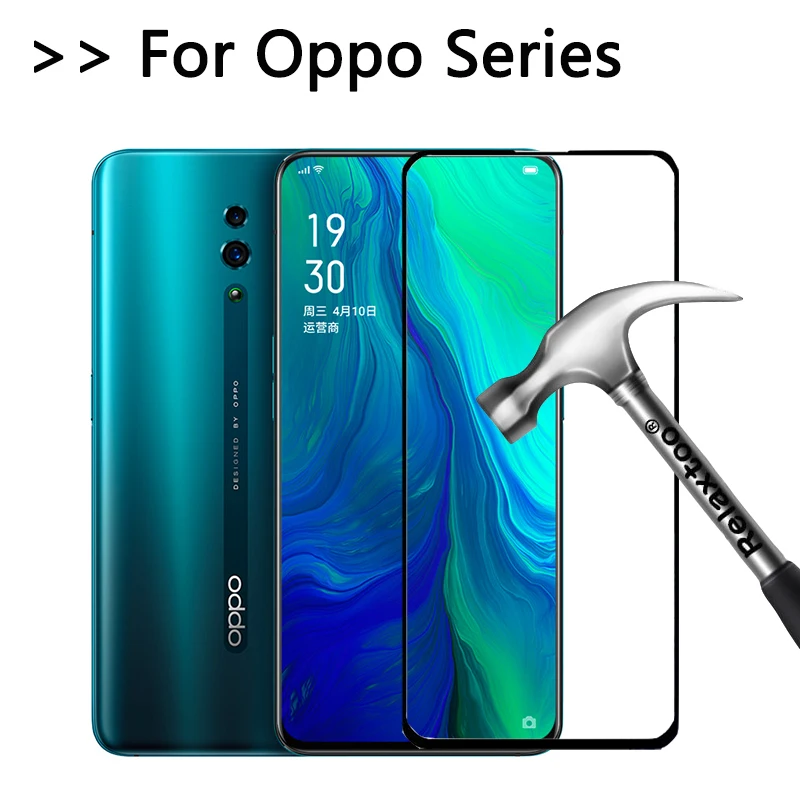 Полное покрытие из закаленного стекла для oppo A3S A5 reno 5G f5 youth Realme 2 F9 F11 pro F1S Защитное стекло для экрана CPH1803 oppo F11 F1