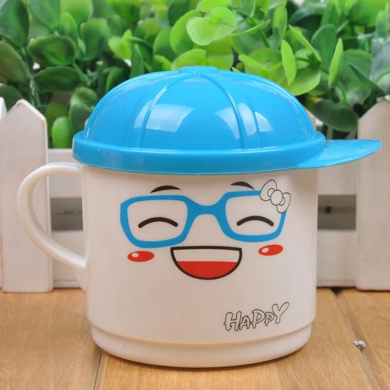 Мультяшная детская чашка Детская Бутылочка для питьевой воды обучения кормлению