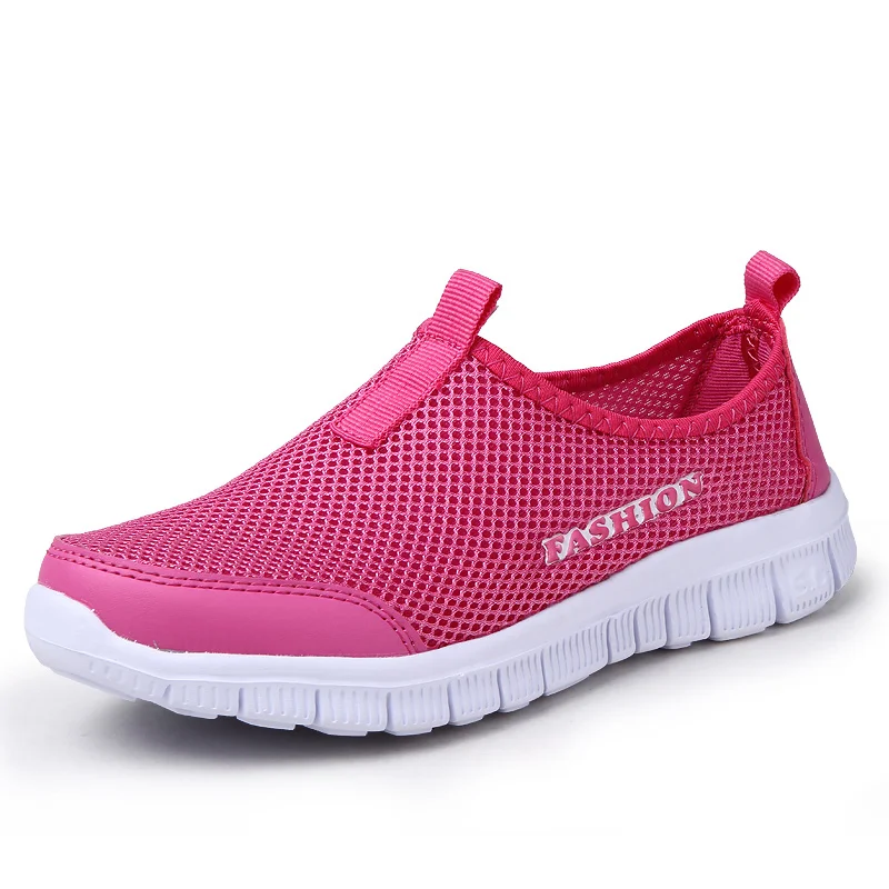 Unisex Sneakers Breathable Mesh Trainer Walking Shoes Lightweight Outdoor Hot Sale Comfortable Training QASDUO | Обувь