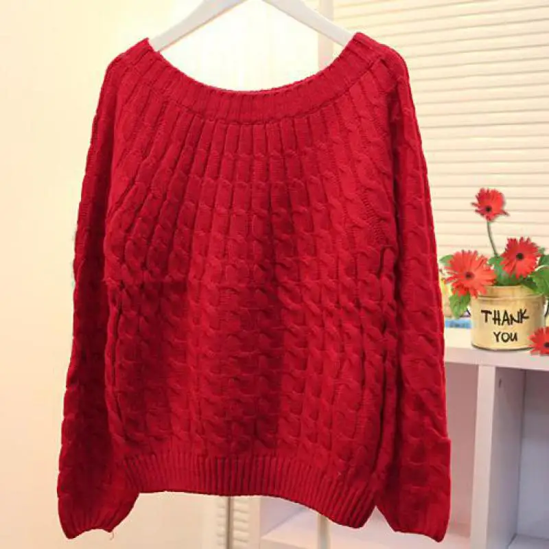 Женский винтажный свитер утепленный пуловер в Корейском стиле весна 2022 | Женская