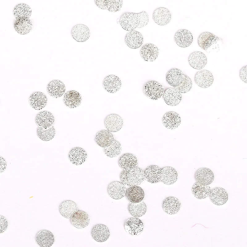 Блестящий сплав Матовый круглый дизайн блинов Золотой Серебряный металл медь