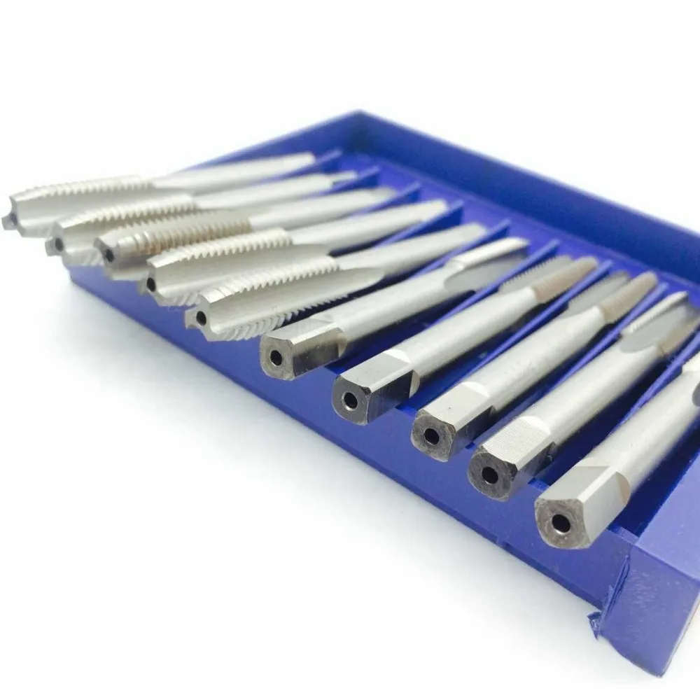 Винтовой кран M8 H2 HSS machinstage die set machos de roscar инструмент для нарезки резьбы 10