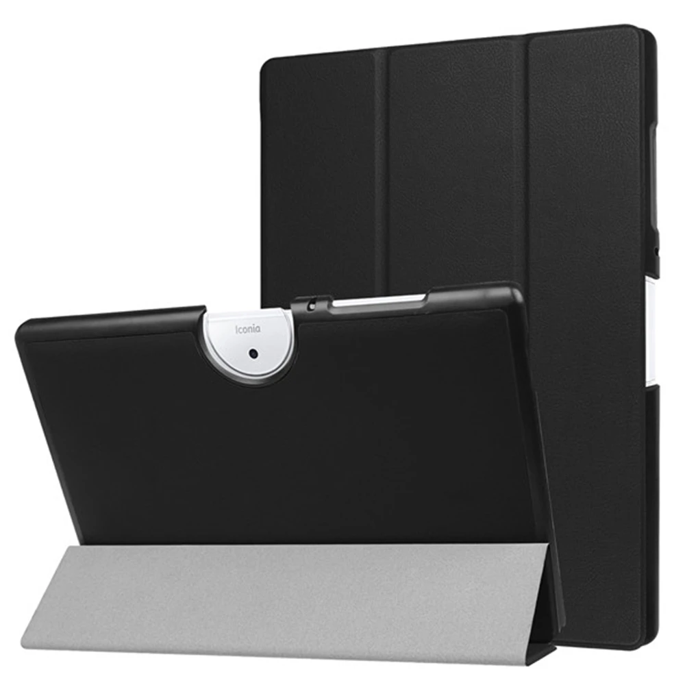 Black-hei Ультратонкий чехол Funda для acer Iconia One 1" B3-A40 B3 A40 10,1 дюймов планшетный защитный чехол - Цвет: Black-hei