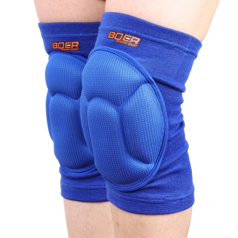 1Pair Thicked Football Volleyball Extreme Sports Ski Knee Pads Fitness Knee Support Cycling Knee Protector Kneepad