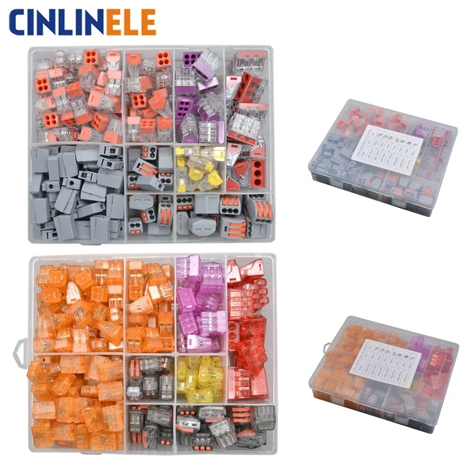 210 шт. коннекторы для проводов 5 комнат|terminal blocks wire connector|set connectorblock terminal connector |