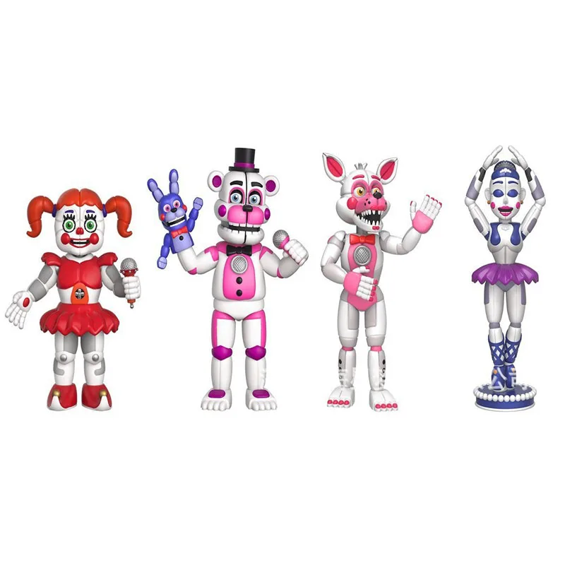 Экшн-фигурки Funko pop 4 шт./компл. 5 см | Игрушки и хобби