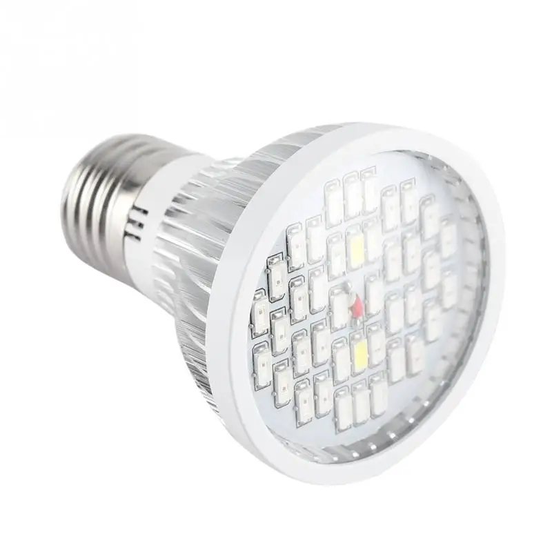 40 LED E27 лампа для выращивания растений в помещении с полным спектром гидропонных