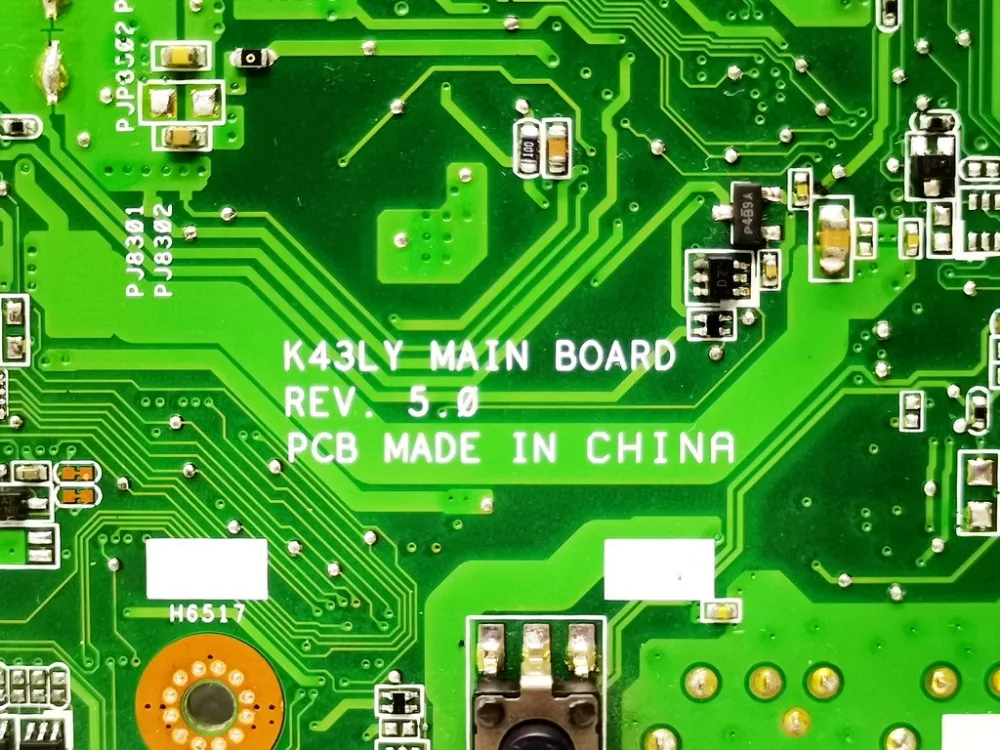 Оригинальный дизайн для ASUS K84HR Материнская плата ноутбука I3 2330M HM65 HD7470M 1 ГБ K43LY REV 5 0
