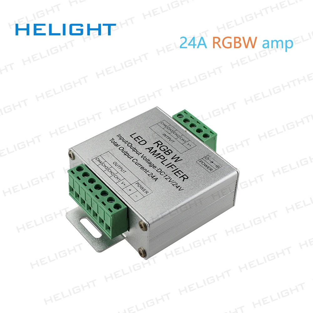 Светодиодный RGBW усилитель 12A 24a 30A светильник RGB PWM для светодиодный алюминиевый |