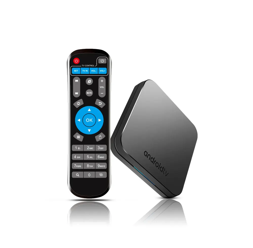 Smart tv Box Голосовое управление KM9 Android 9 S905X2 4 ГБ 32 ГБ rom 2,4G/5G WiFi Bluetooth 4,1 4K Android tv Box Mecool телеприставка