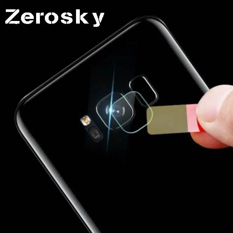 Zerosky Защитная пленка для объектива камеры Samsung Galaxy Note 8 5 S8 S7 S6 Edge Plus из закаленного