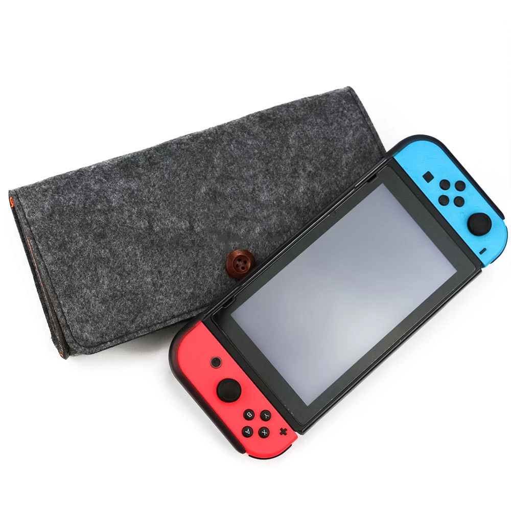 Сумка для хранения Nintendo портативный мягкий чехол NS Switch защитный войлочный