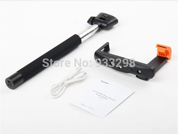 Выдвижная Ручной Беспроводной Bluetooth Selfie Монопод Палка с Кнопок Пульта