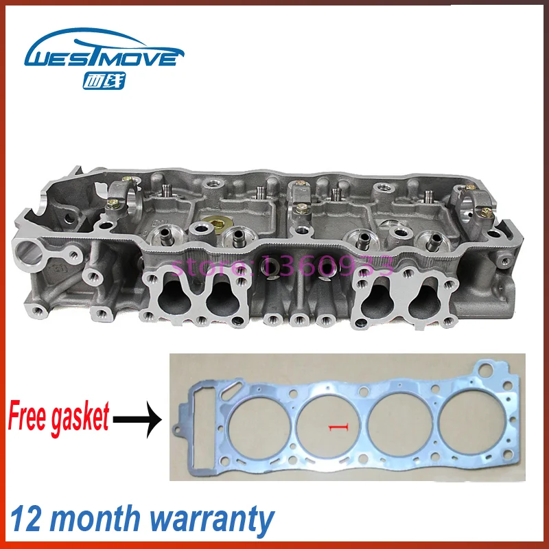 Головка цилиндра для Toyota 4 runner 4WD Celica Pick Up Cressida Land Cruiser 70 2.4L 2366cc 8V 85 95 engine 22R 22REC 11101