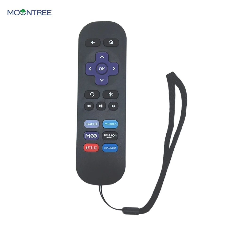 

RK-6-2 NEW Remote Control for Roku Media Player Box Remote Control Replacement ir for Roku 1 2 3 4 Lt Hd Xd Xs Xds for Roku 6