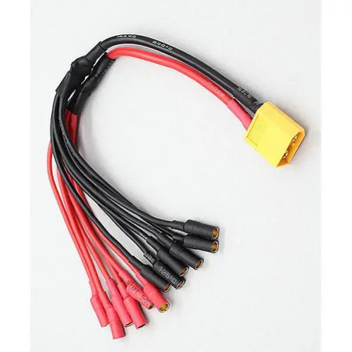 XT60 до 3 5 мм пуленепробиваемый кабель 1 6 проводов ESC Для Hexacopter|plug sex|cable banana plugplug cable |