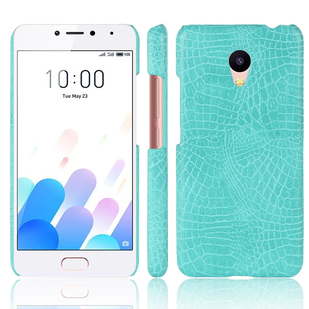 Роскошный чехол под крокодиловую кожу с мотивом змеи кожаный для Meizu A5