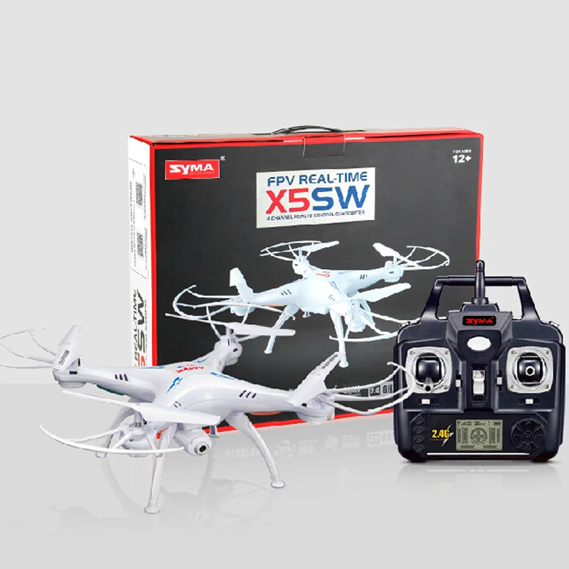 Оригинал Сыма X5SW wi fi rc drone мультикоптер с камерой fpv без головы оси в режиме