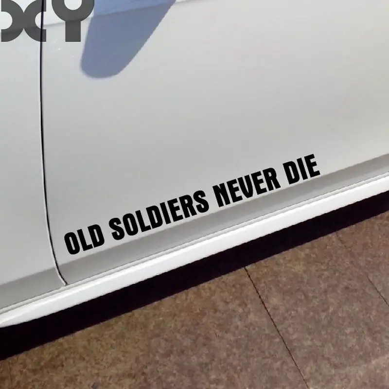 Высококачественная светоотражающая лента OLD Soldier NEVER DIE водонепроницаемые