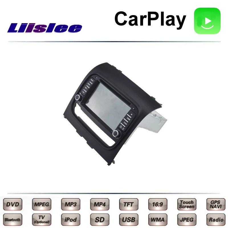 Для FIAT PALIO2 004~ LiisLee Автомобильный мультимедийный ТВ DVD gps радио Carplay Стиль навигации Navi