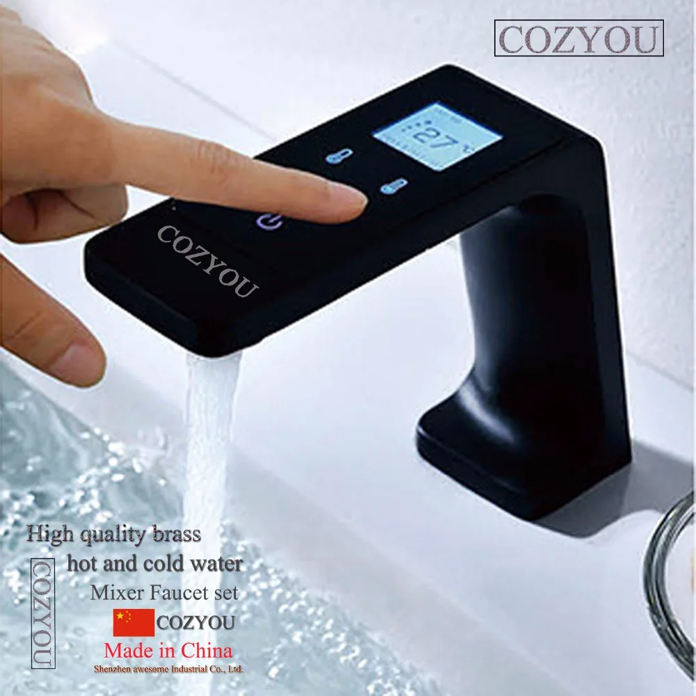 Умный постоянный контроль температуры светодиодный сенсорный экран смешанный