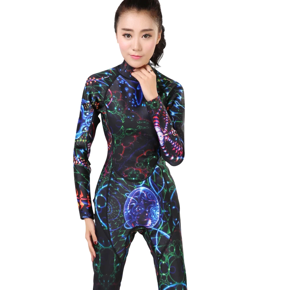 Hisea 3 мм гидрокостюм Женский для дайвинга неопреновый серфинга|wetsuit surf|3mm wetsuit women3mm