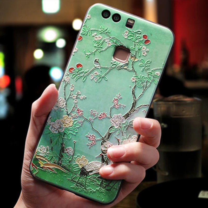 YueTuo 3d противоударный coque чехол для Huawei p9 P 9/p9 Lite p9lite 2016 Оригинальные Роскошные