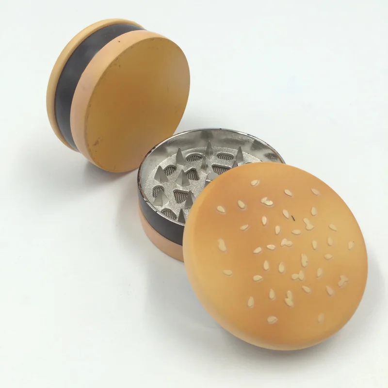 Новейший креативный 3 слойный новейший Вкусный гамбургер бисквит цинковый сплав