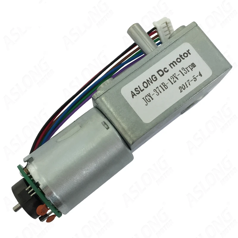 Редукторный двигатель постоянного тока JGY-370B-QC кодирующее устройство энкодер