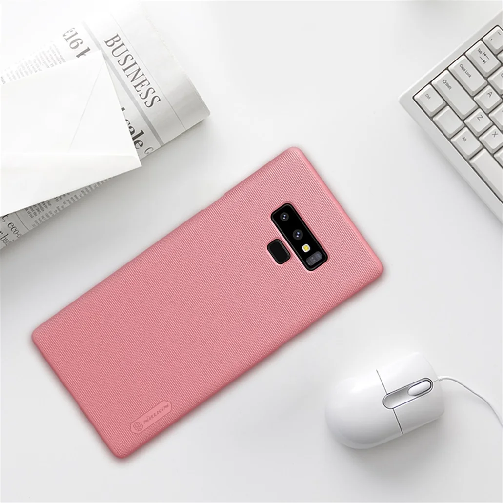 Для samsung Galaxy Note 9 чехол NILLKIN матовая жесткая задняя крышка из ПК бизнес телефон протектор чехол для samsung Galaxy Note9 крышка