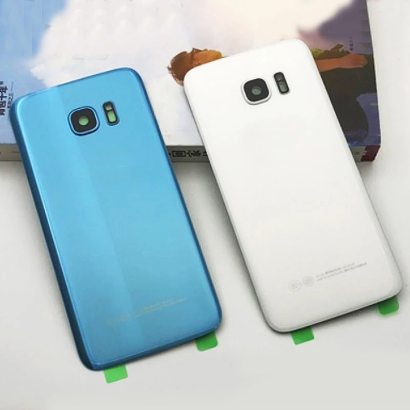 Для Samsung Galaxy S7 G930 SM-G930F Edge G935 SM-G935F задняя крышка батарейного отсека для телефона +