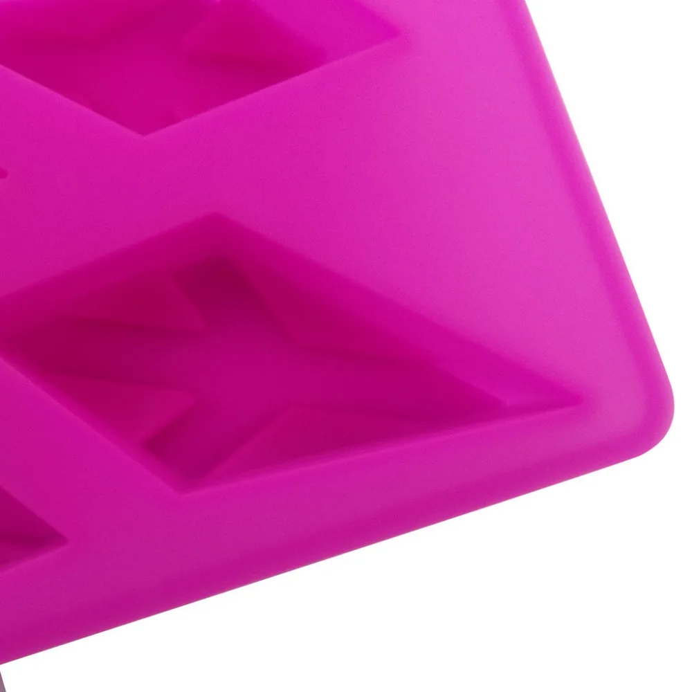 Алфавит силиконовая форма для торта Экологичная 3d Снежинка Маффин шоколадное