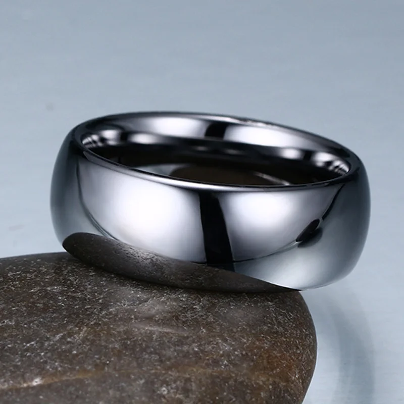 Кольцо из натурального вольфрама мужское кольцо на свадьбу не Ccratch|wedding band|men wedding