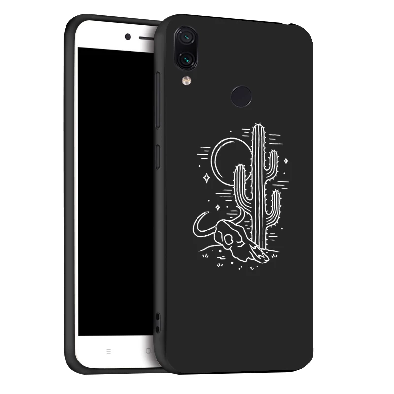 x076 Чехол Xiao mi Red mi Note 7 5 Pro 8 чехол Xio mi Red mi 7 S2 чехол 3D DIY Окрашенный черный чехол для Xiaomi mi 9 SE A1 A2 9T бампер Funda - Цвет: x076