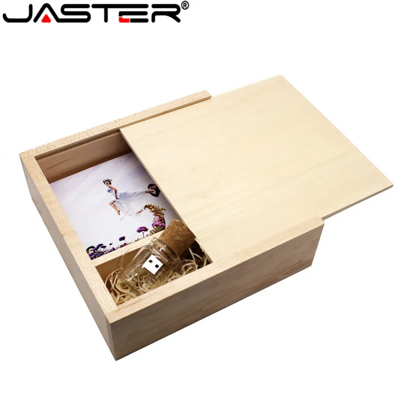 JASTER деревянный фото уникальный Альбом+ Подарочная коробка usb флэш-накопитель Флешка 8 Гб 16 Гб фотография подарок 180 мм* 180 мм* 55 мм логотип клиента