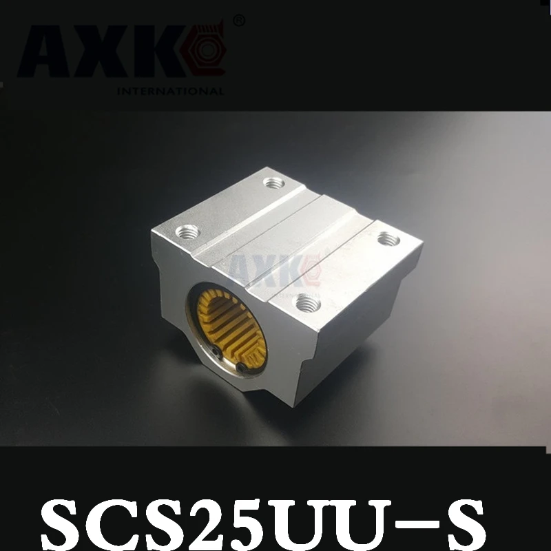 Высокое качество SC25UU SCS25UU S для 25 мм направляющей вала линейного подшипника с