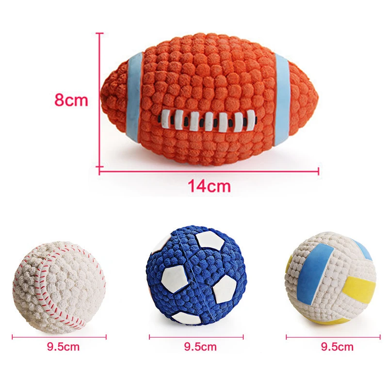 Интересные Писк игрушки шарика собаки для средних и больших собак подходит