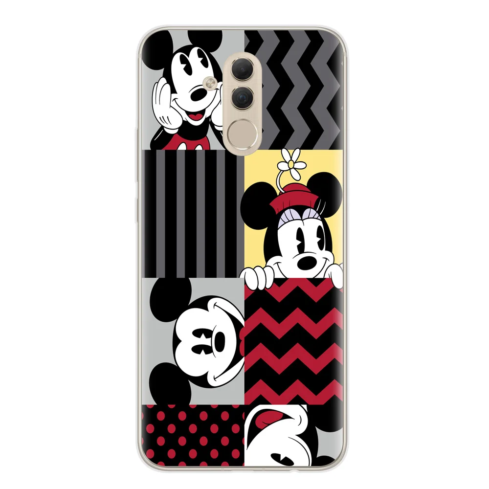ТПУ мягкий чехол с Минни для huawei mate 20 Lite 6 3 дюймов прозрачный силиконовый телефона