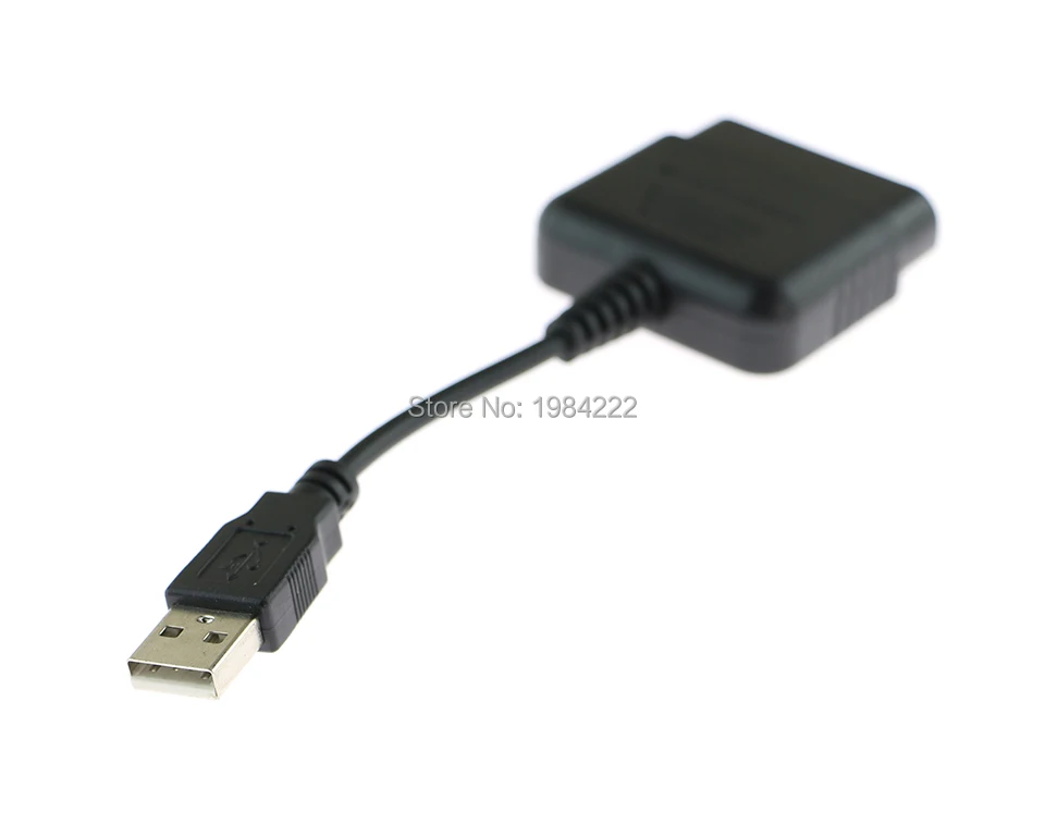 

10 шт./лот, высококачественный USB-адаптер, конвертер, кабель для игрового контроллера для PS2, для PS3, ПК, видеоигр, аксессуары OCGAME
