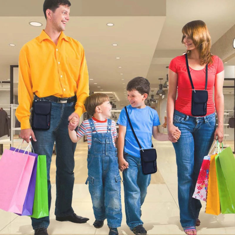 Новый RFID нейлоновый наплечный держатель с ремешком прочный Бум Сумка карманная